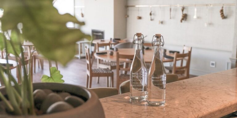 Topia Glass Water Bottles