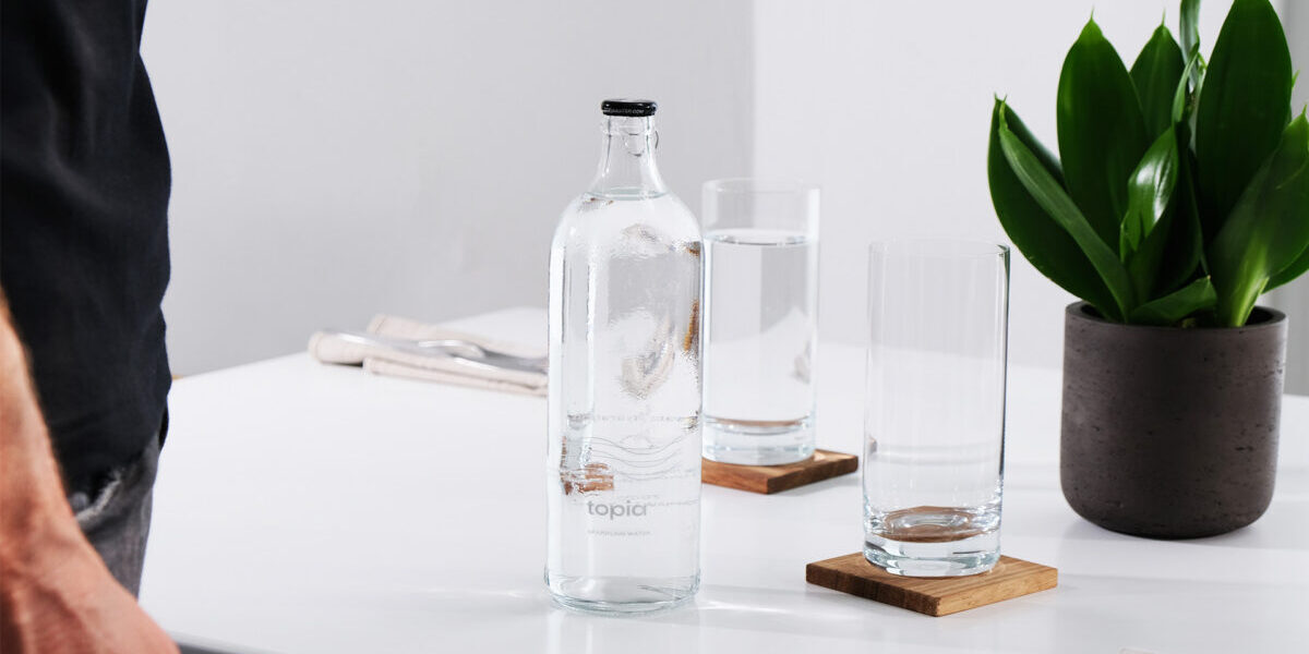 Topia Sparkling Water Bottle
