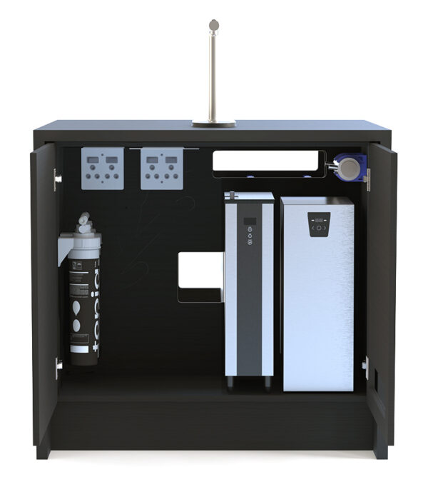 Topia Tap 404 Filtering System Inside Cupboard