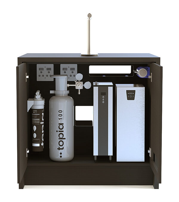 Topia Tap 405 Filtering System Inside Cupboard