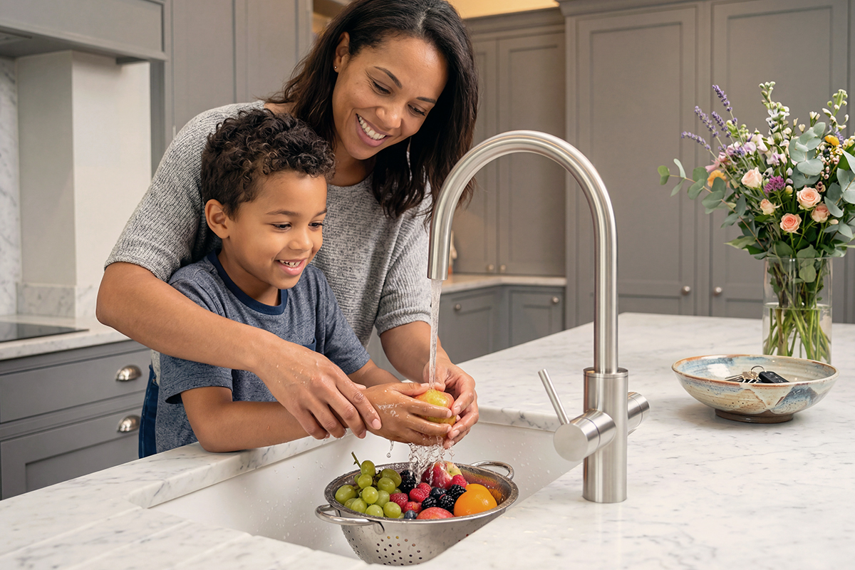 Topia Go Faucet In Luxury Home