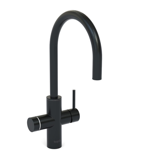 Topia Go Matte Black Faucet Right