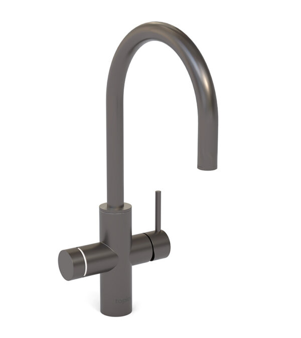 Topia Go Satin Gunmetal Faucet Right