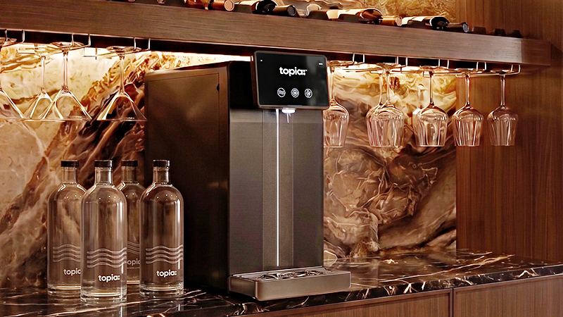 Topia Touch: Water Dispenser For Single Bottle