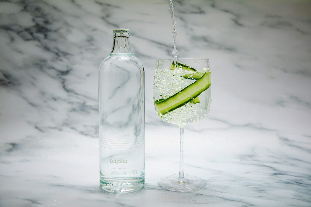 Topia Water From Urban Rip Bottle