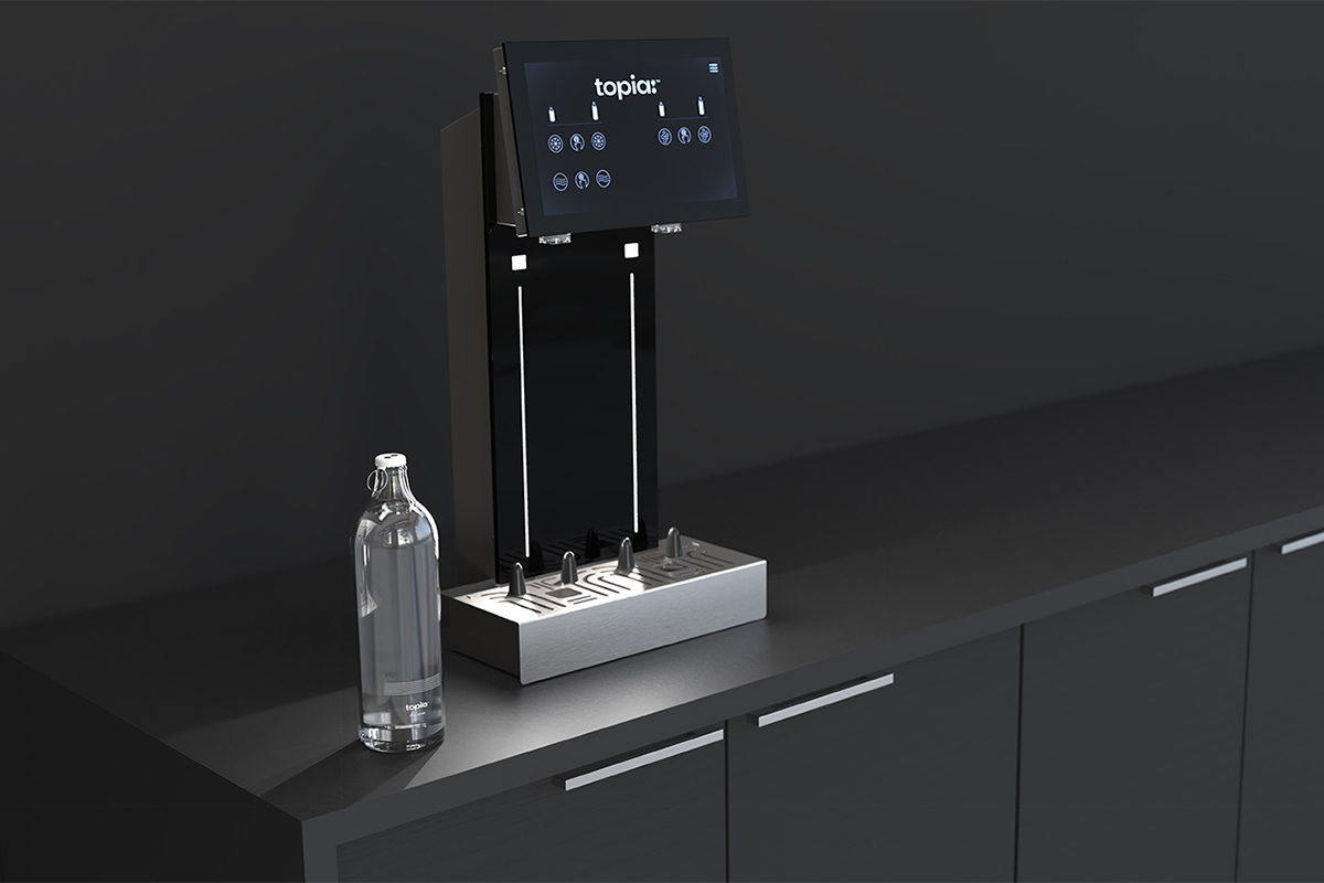 Topia Flow 205 On Countertop