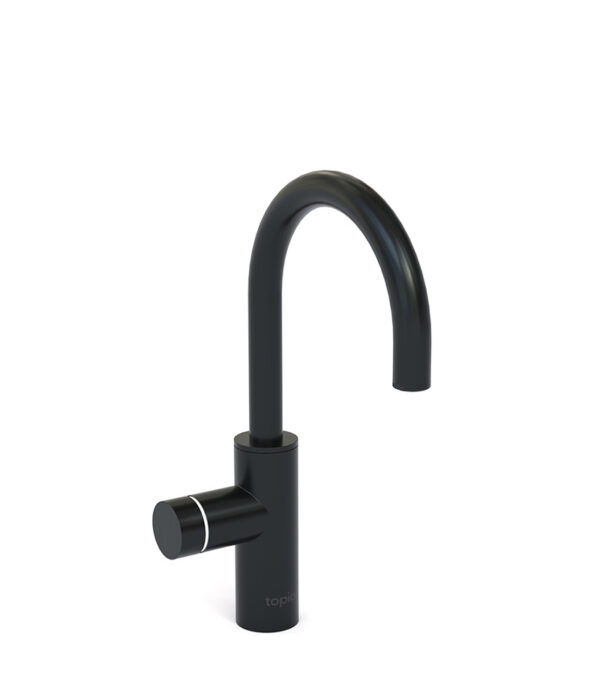 Topia Go Edge Matte Black Faucet Right