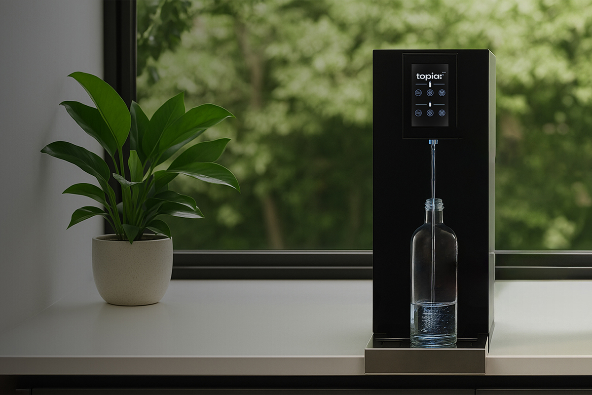Topia Touch T4 On Counter