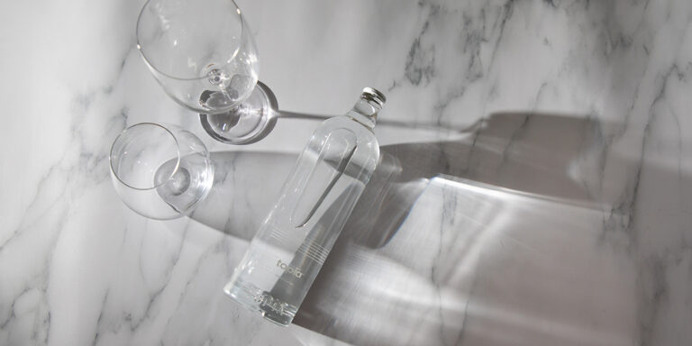 Topia Water Glass Bottle