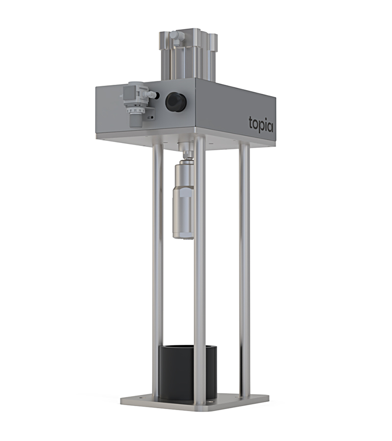 Topia Pneumatic Bottle Capping Machine For Rip Caps