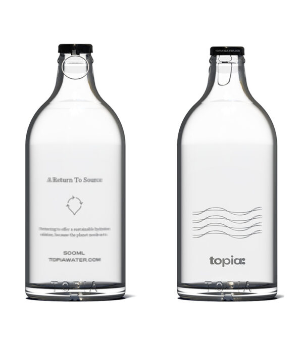 Topia Urban Rip Sparkling Water Bottles 500 ml